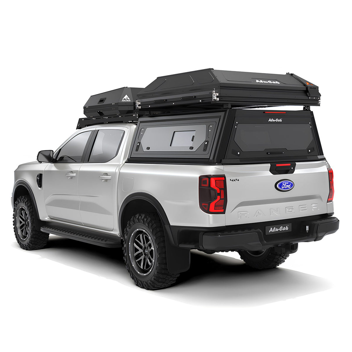 Tente de toit rigide Alu-Cab RT-2S noire 2 places – voiture, SUV & 4x4 – vue 7