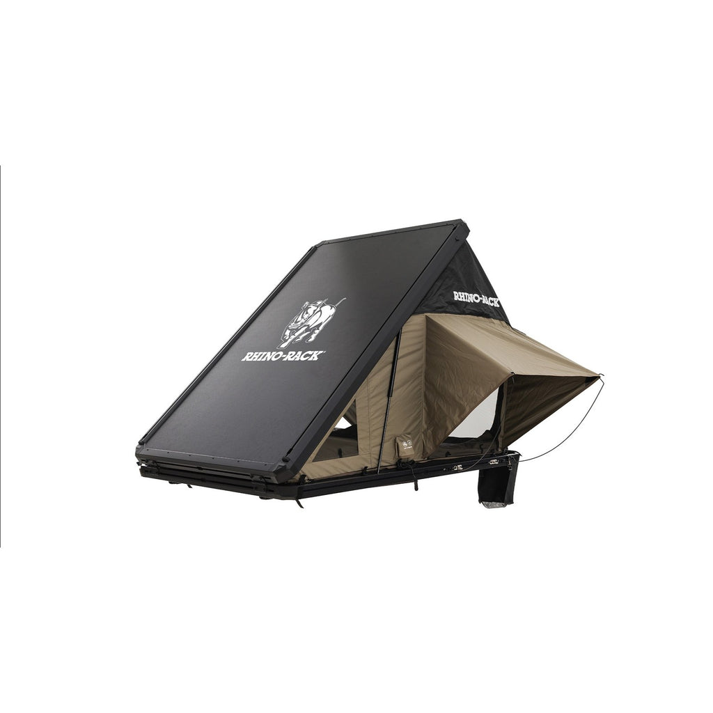 Tente de toit rigide aluminium Rhino-Rack Low Profile 2 places – voiture, SUV & 4x4 – vue 1