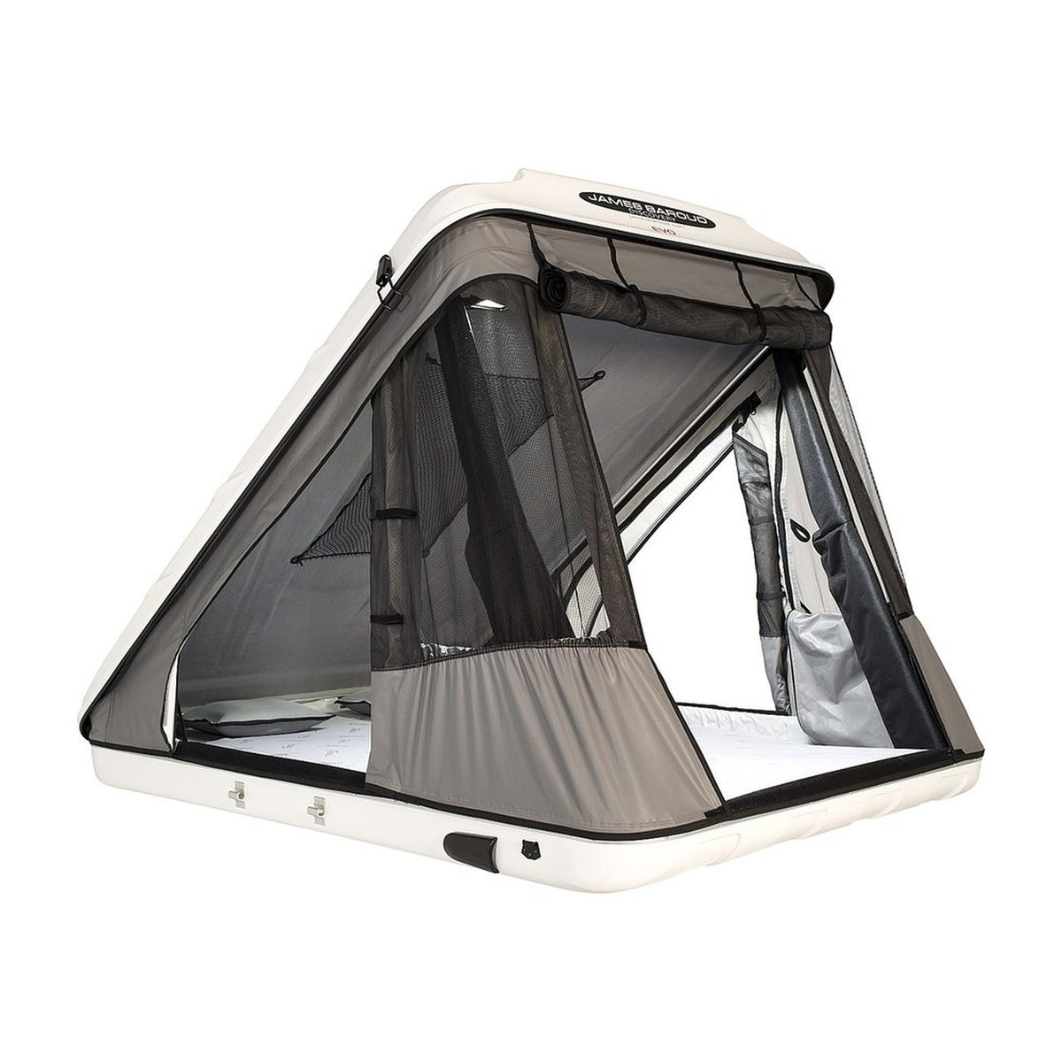 Tente de toit rigide James Baroud Discovery EVO portefeuille – voiture, SUV & 4x4 – vue 1