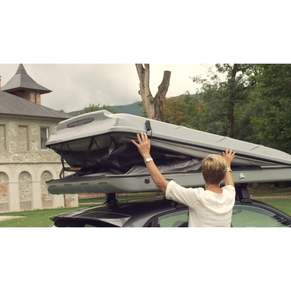 Tente de toit rigide James Baroud Discovery EVO portefeuille – voiture, SUV & 4x4 – vue 11