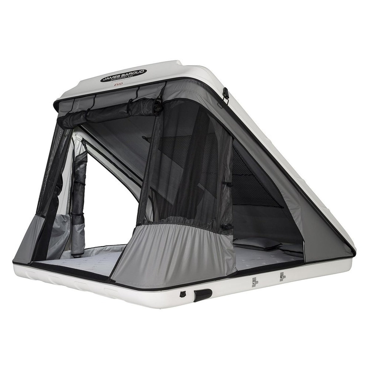 Tente de toit rigide James Baroud Discovery EVO portefeuille – voiture, SUV & 4x4 – vue 24