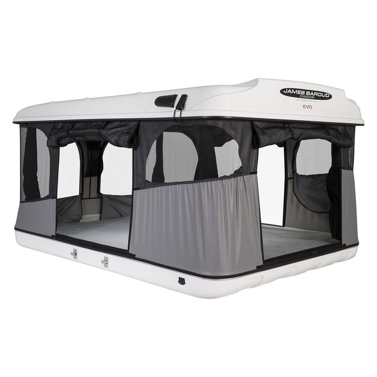 Tente de toit rigide James Baroud Evasion EVO ouverture 360° – voiture, SUV & 4x4 – vue 1