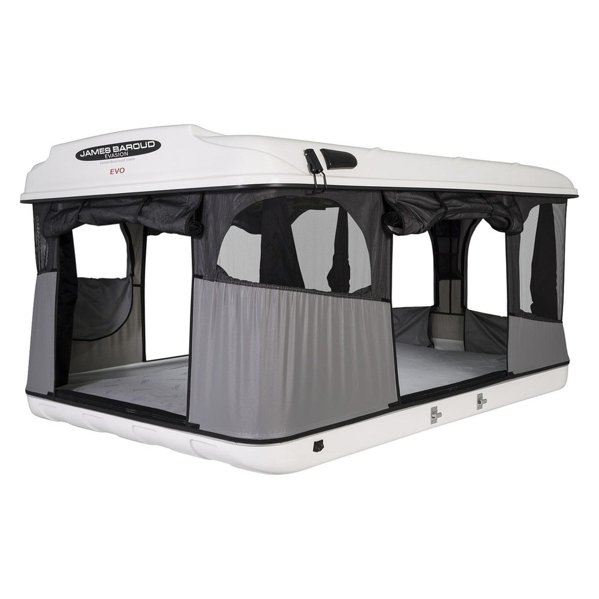 Tente de toit rigide James Baroud Evasion EVO ouverture 360° – voiture, SUV & 4x4 – vue 2