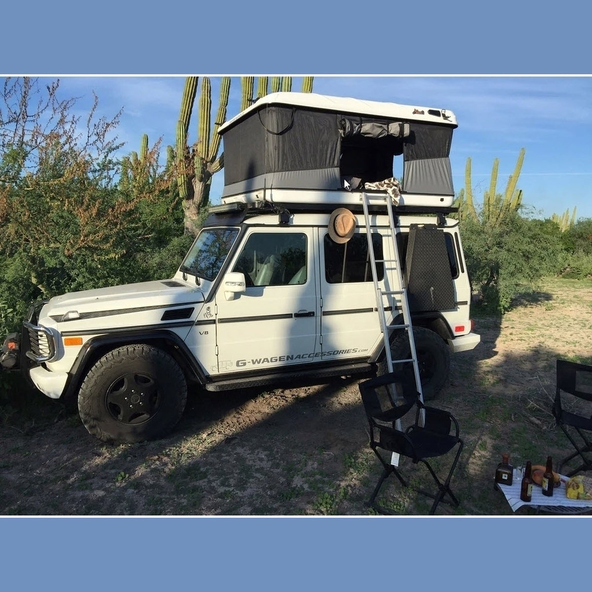 Tente de toit rigide James Baroud Evasion EVO ouverture 360° – voiture, SUV & 4x4 – vue 12