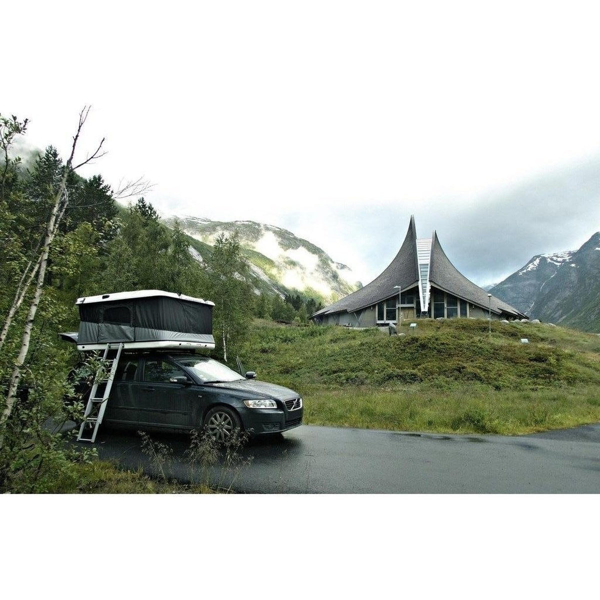 Tente de toit rigide James Baroud Evasion EVO ouverture 360° – voiture, SUV & 4x4 – vue 13