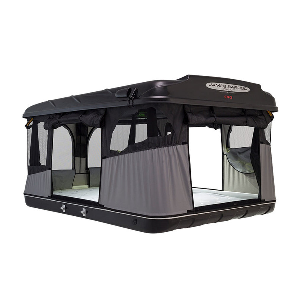 Tente de toit rigide James Baroud Evasion EVO ouverture 360° – voiture, SUV & 4x4 – vue 18