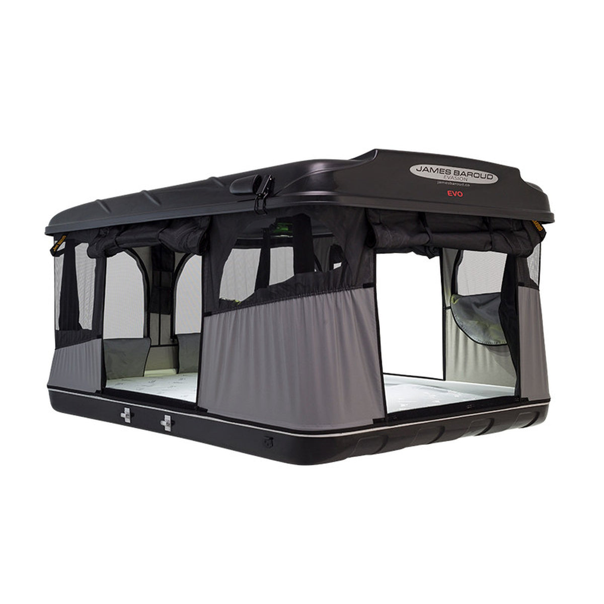 Tente de toit rigide James Baroud Evasion EVO ouverture 360° – voiture, SUV & 4x4 – vue 18