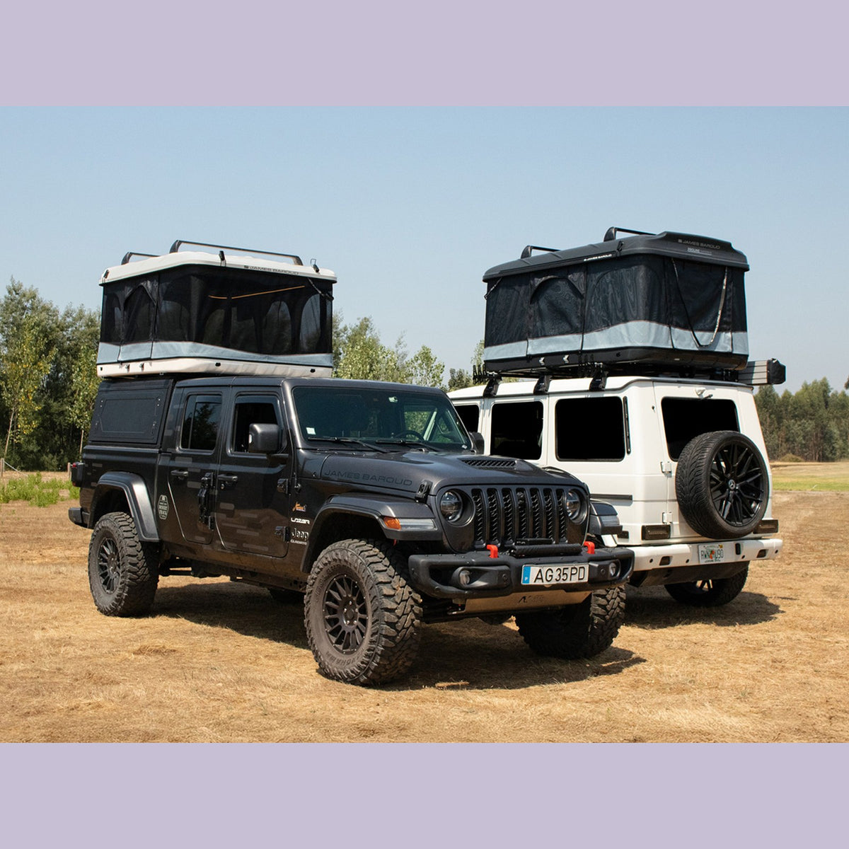 Tente de toit rigide James Baroud Evasion Proline S, M ou XL – voiture, SUV & 4x4 – vue 34