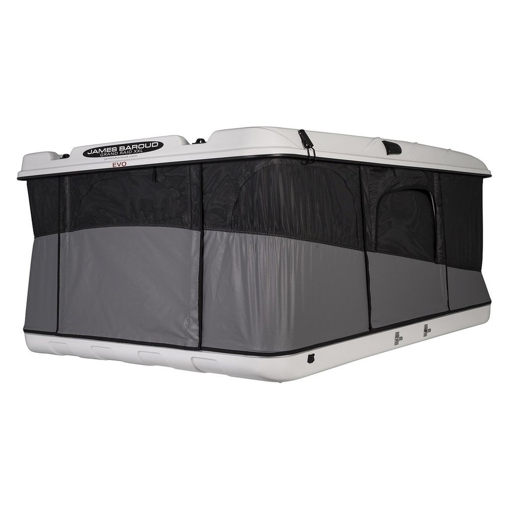 Tente de toit rigide James Baroud Grand Raid EVO avec porte-bagage – SUV & 4x4 – vue 2