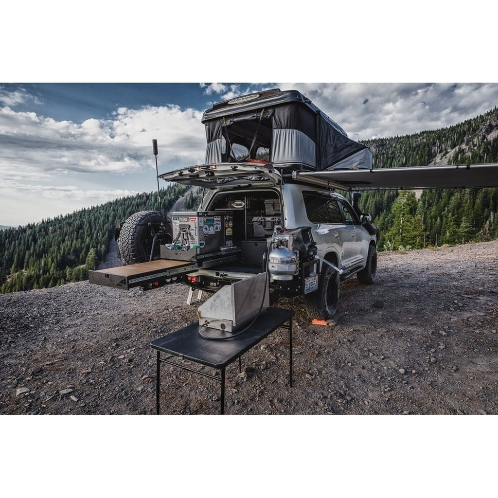 Tente de toit rigide James Baroud Grand Raid EVO avec porte-bagage – SUV & 4x4 – vue 8