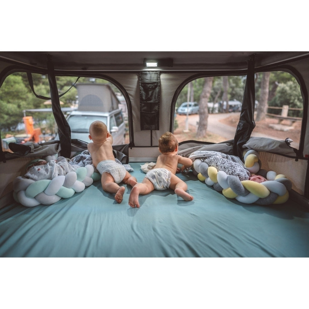 Tente de toit rigide James Baroud Grand Raid EVO avec porte-bagage – SUV & 4x4 – vue 11
