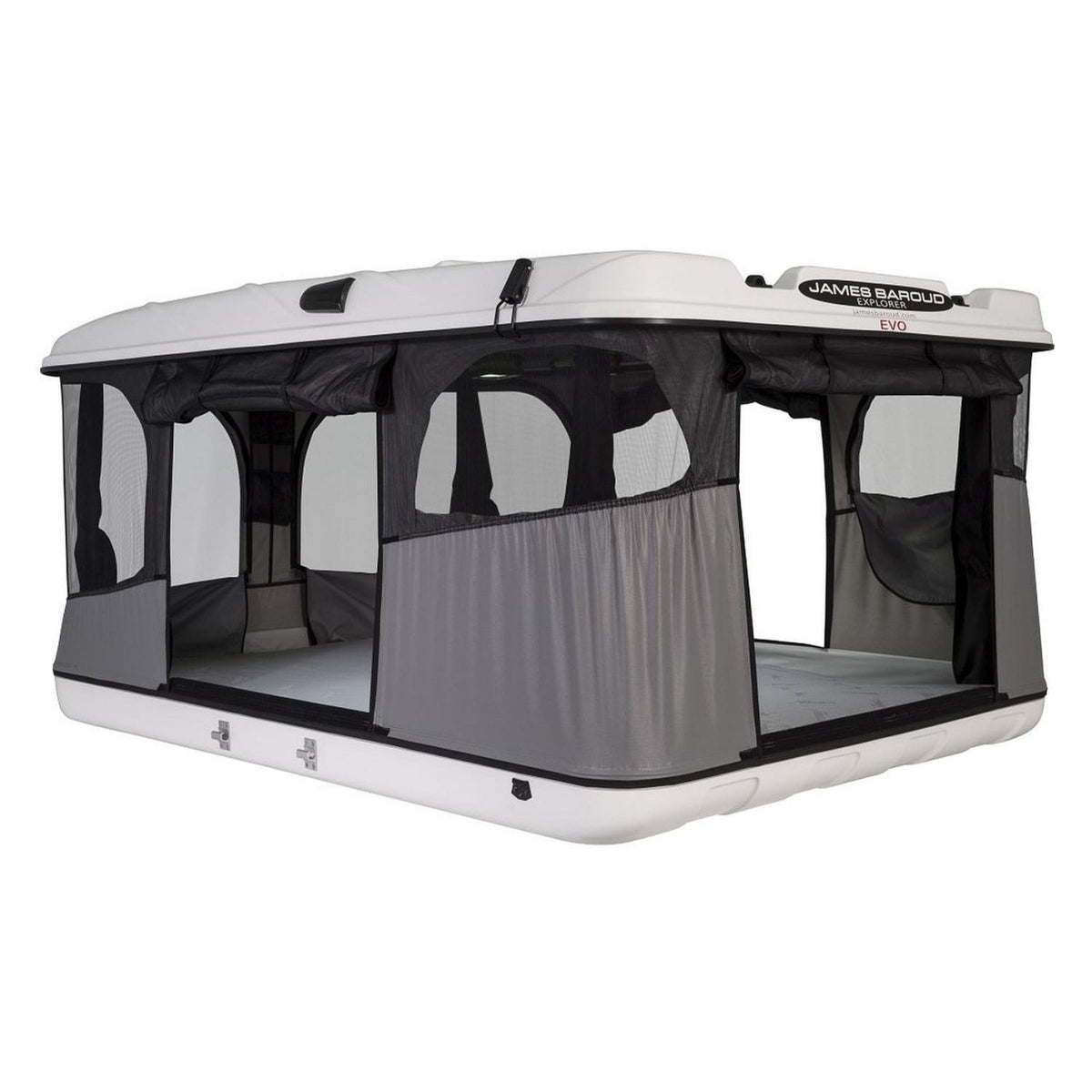 Tente de toit rigide James Baroud Grand Raid EVO avec porte-bagage – SUV & 4x4 – vue 25