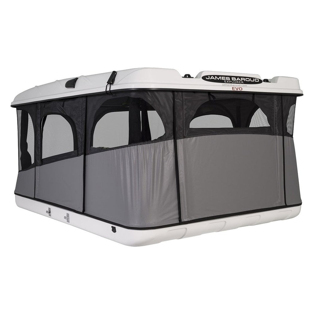 Tente de toit rigide James Baroud Grand Raid EVO avec porte-bagage – SUV & 4x4 – vue 29