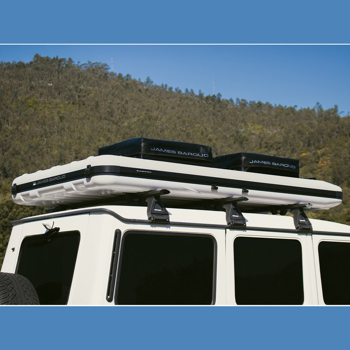 Tente de toit rigide James Baroud Nova Frontier L 4 places – voiture, SUV & 4x4 – vue 7