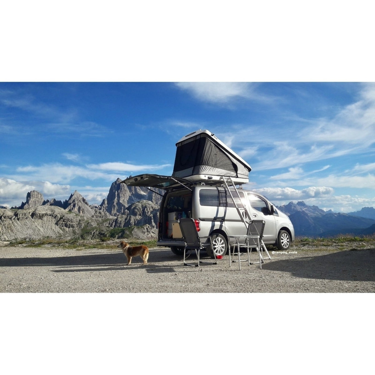 Tente de toit rigide James Baroud Space EVO grand volume – voiture, SUV & 4x4 – vue 19
