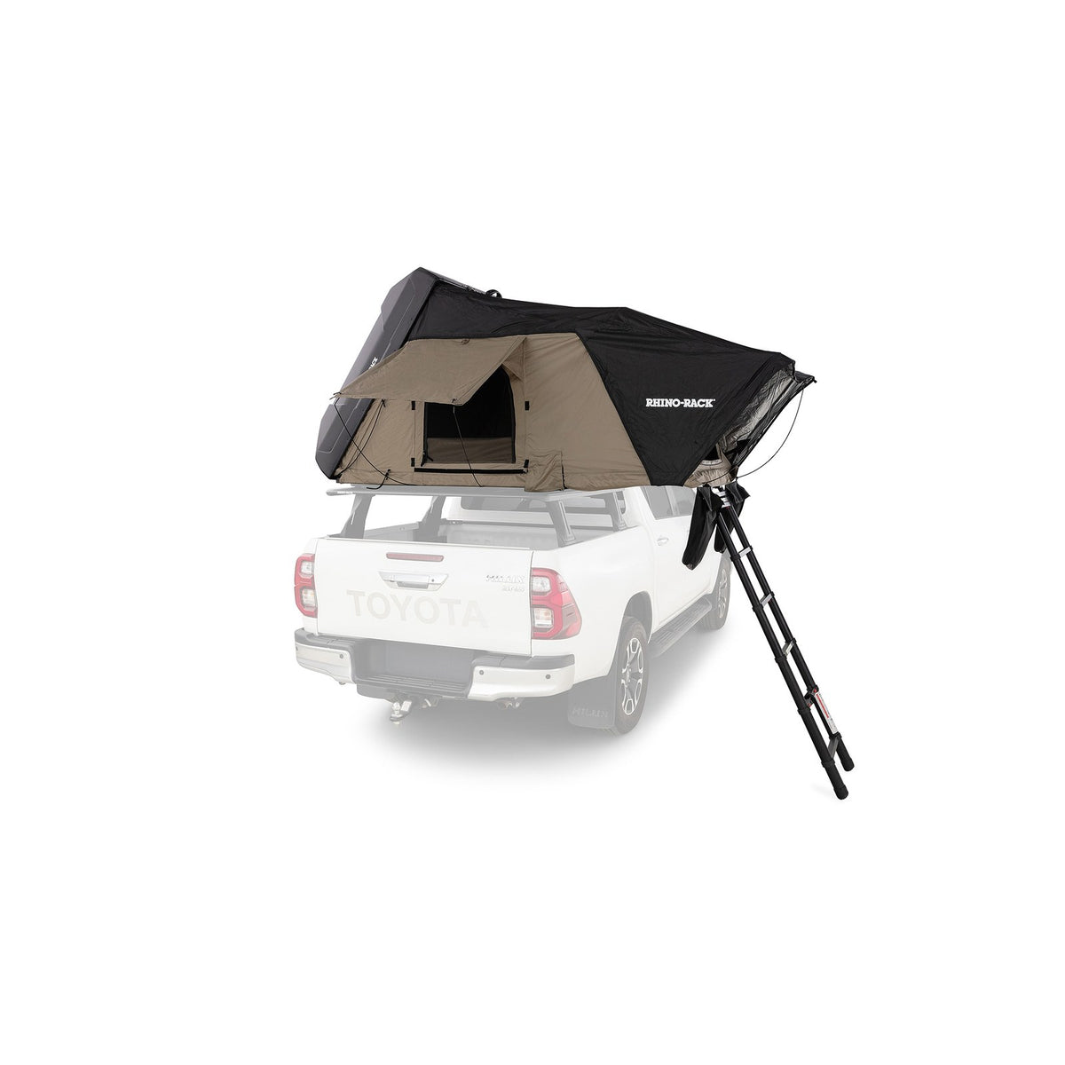 Tente de toit rigide Rhino-Rack Hardshell 2 places – voiture, SUV & 4x4 – vue 1