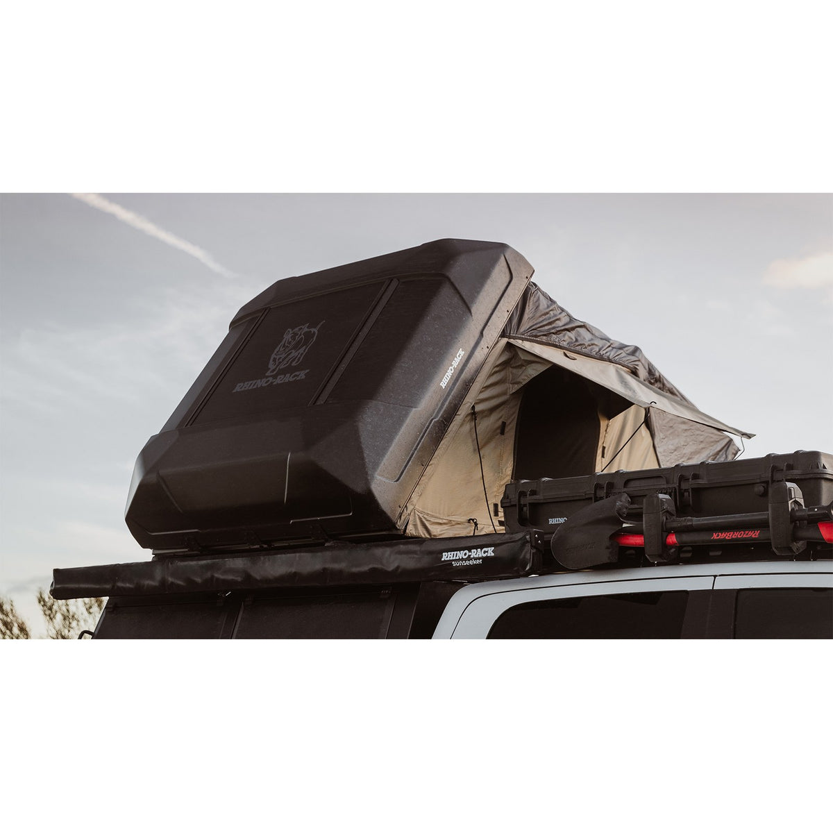 Tente de toit rigide Rhino-Rack Hardshell 2 places – voiture, SUV & 4x4 – vue 13