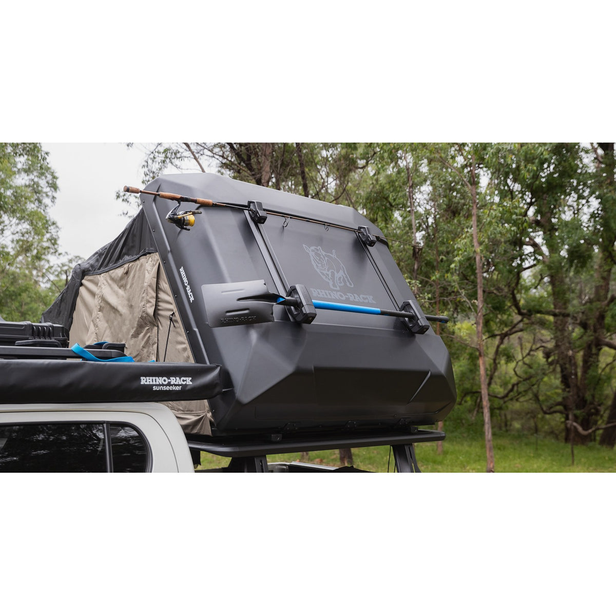 Tente de toit rigide Rhino-Rack Hardshell 2 places – voiture, SUV & 4x4 – vue 16