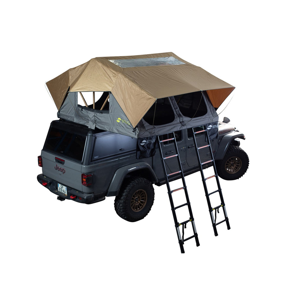 Tente de toit souple Snug Appalaches XXL 5 places – Ford Ranger 4x4 – vue 9