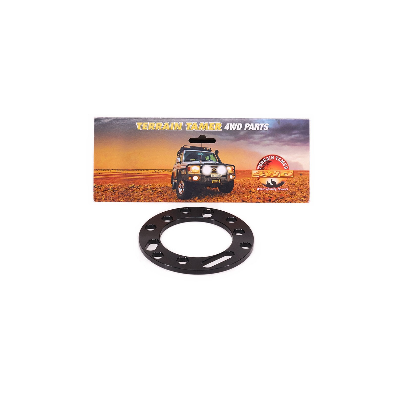 Terrain tamer strut spacer 6mm (o/d=125mm i/d=79mm) Ford Ranger