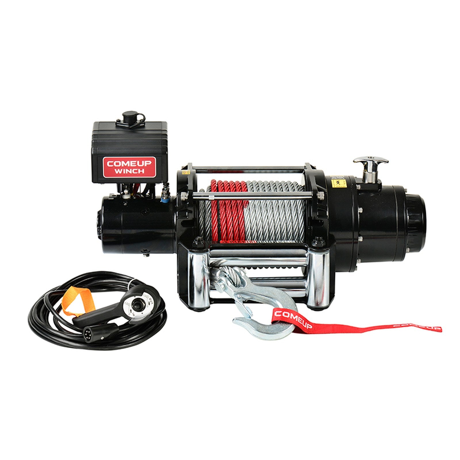 Treuil ComeUp DV 12 (5443 kg) 12V câble acier – Ford Ranger 4x4