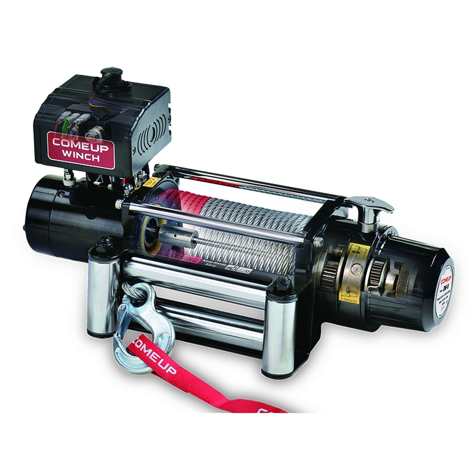 Treuil ComeUp DV 9 (4082 kg) 24V câble acier – Ford Ranger 4x4