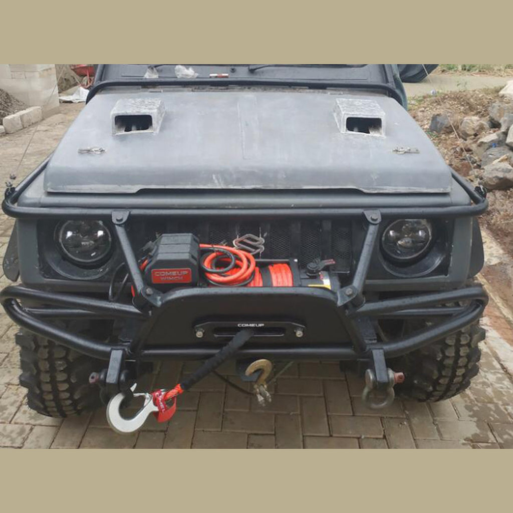 Treuil ComeUp GIO 100S (4536 kg) 12V corde synthétique – Ford Ranger – vue 2