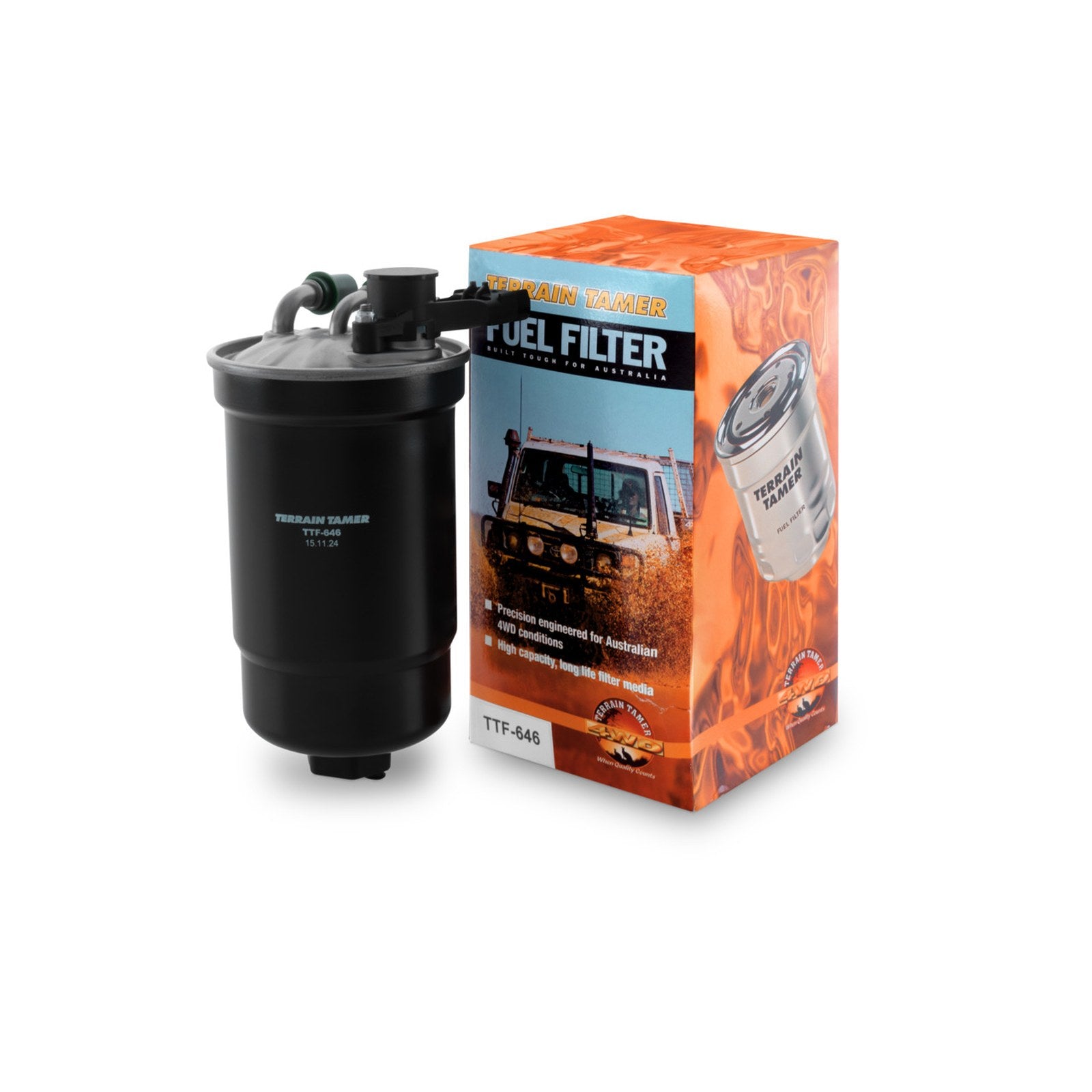 Tt fuel filter Ford Ranger p703 2.0l 4cyl & 3.0l V6 06/21- Terrain Tamer