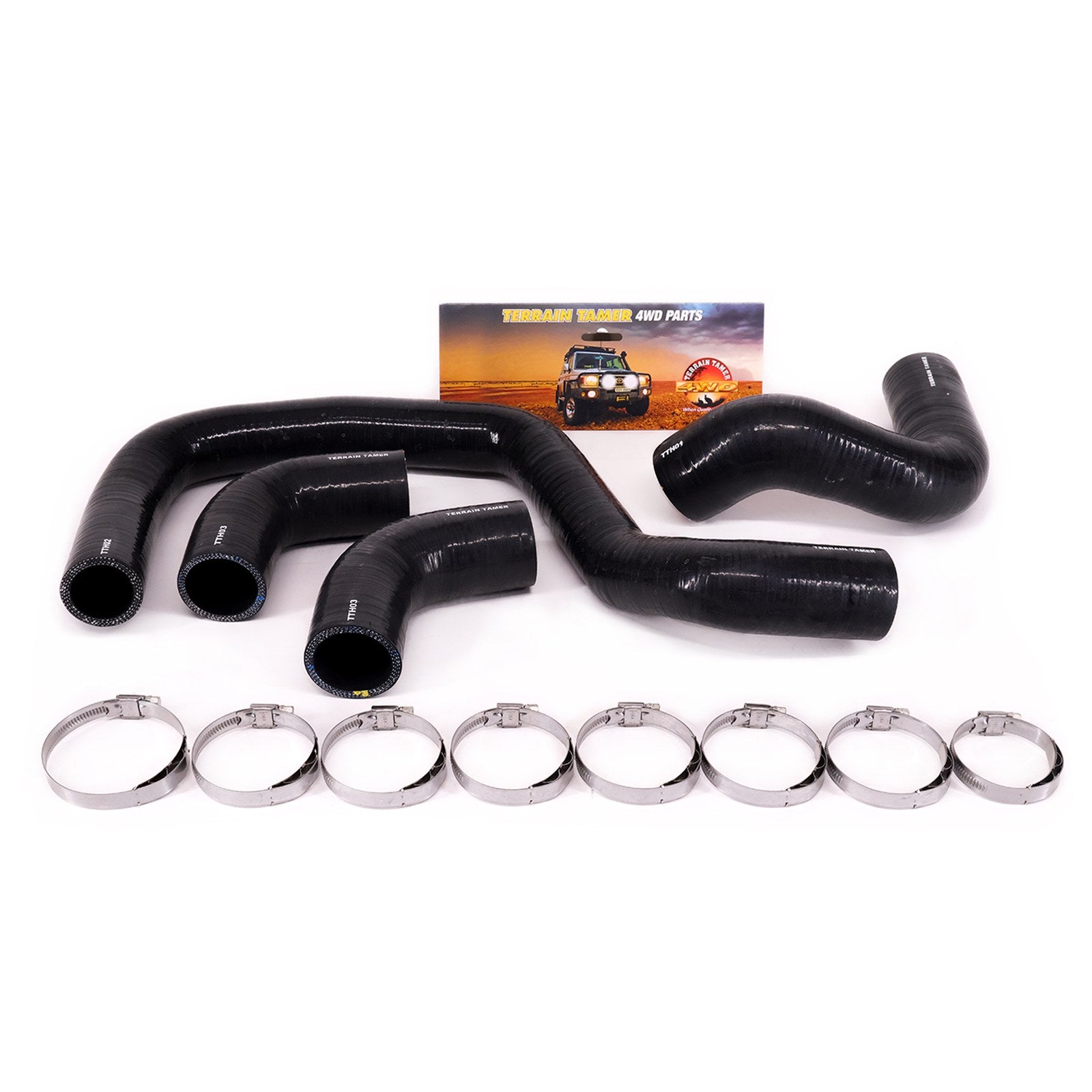 Turbo intercooler silicone hose kit weat wlat diesel Terrain Tamer Ford Ranger