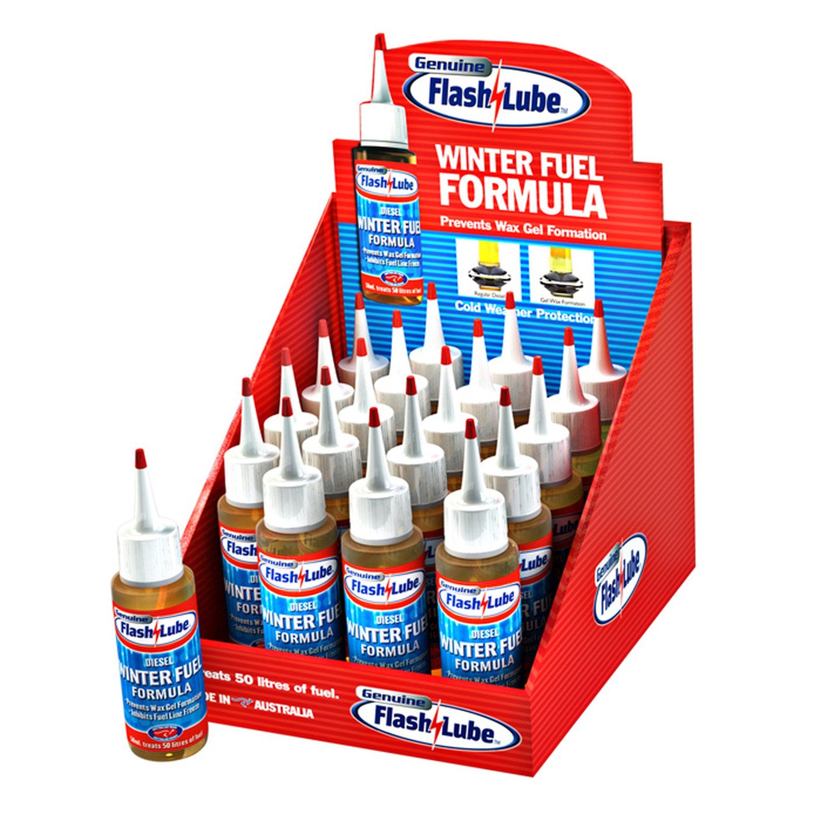Winter fuel formula 50ml boite de 20 Flashlube Ford Ranger